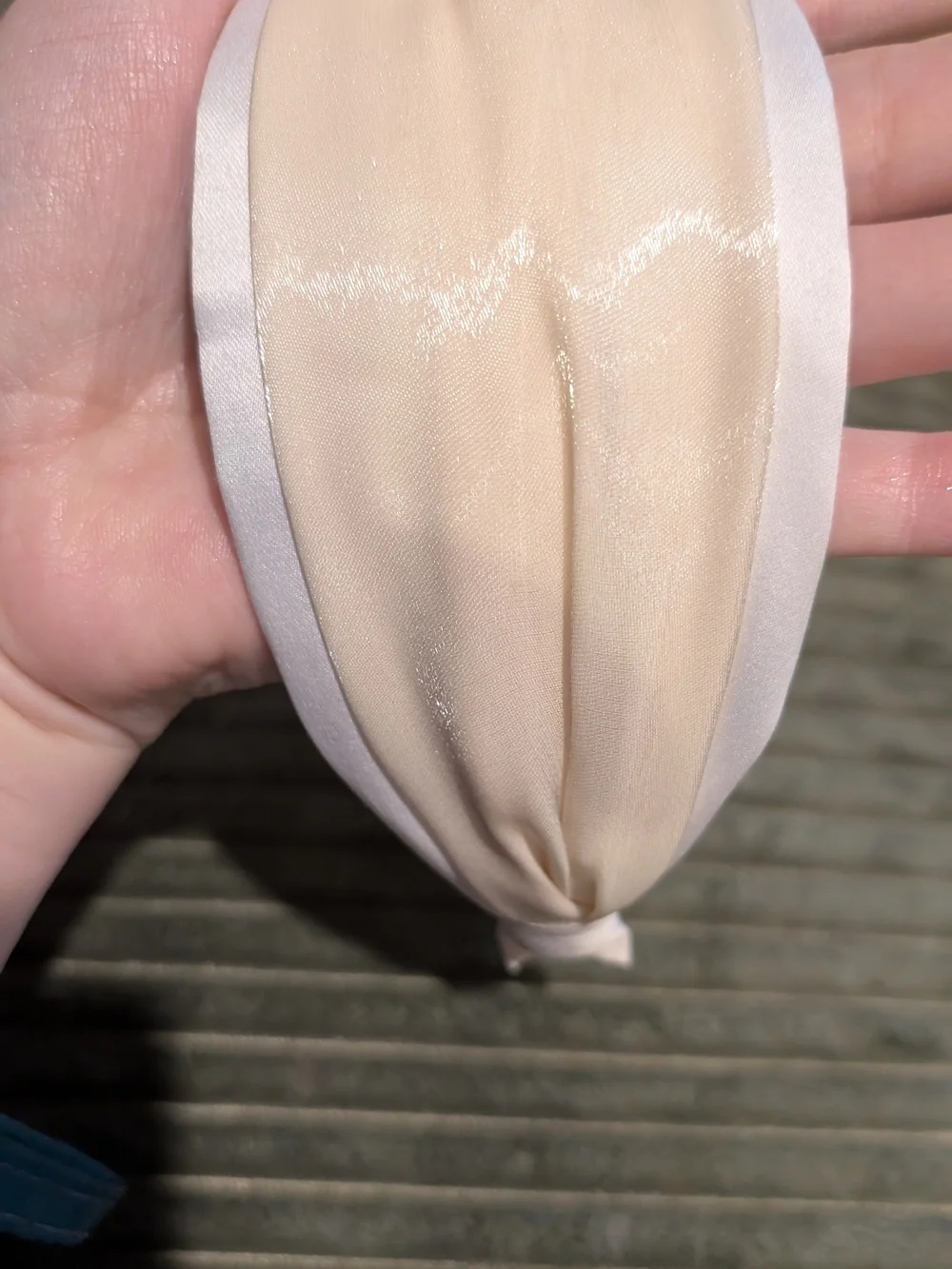 a new day Pale Pink Knotted Fabric Headband